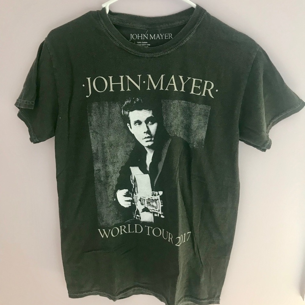 john mayer tour tshirt